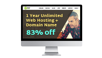 Toptut.com Readers: Get Doteasy Unlimited Web Hosting: 1 Year Subscription + Domain Name -