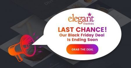 ElegantThemes' Craziest Black Friday Sale Ever! Huge Discounts, Free Prizes & An Exclusive Layout Pack -