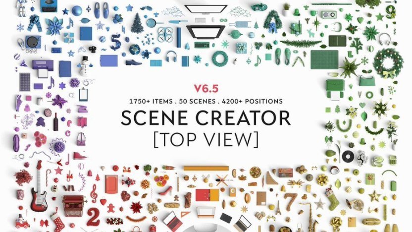 The Best Scene Creator Bundle With 1750 Items Ready To Use -