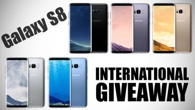 Samsung Galaxy S8 International Giveaway! -