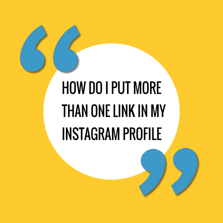 This is How You Solve The Instagram "Just 1 Link In Your Bio" Problem - Instagram