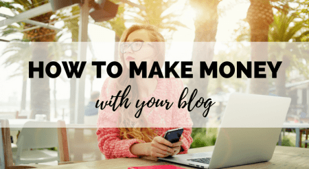 how to make money from your blog