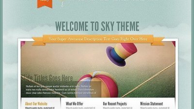 Download Sky Wordpress Theme - New ElegantTheme Masterpiece -