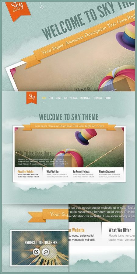 Download Sky Wordpress Theme - New ElegantTheme Masterpiece -