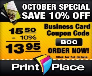 Get Your Business Cards Printed - Super October Sale - blog