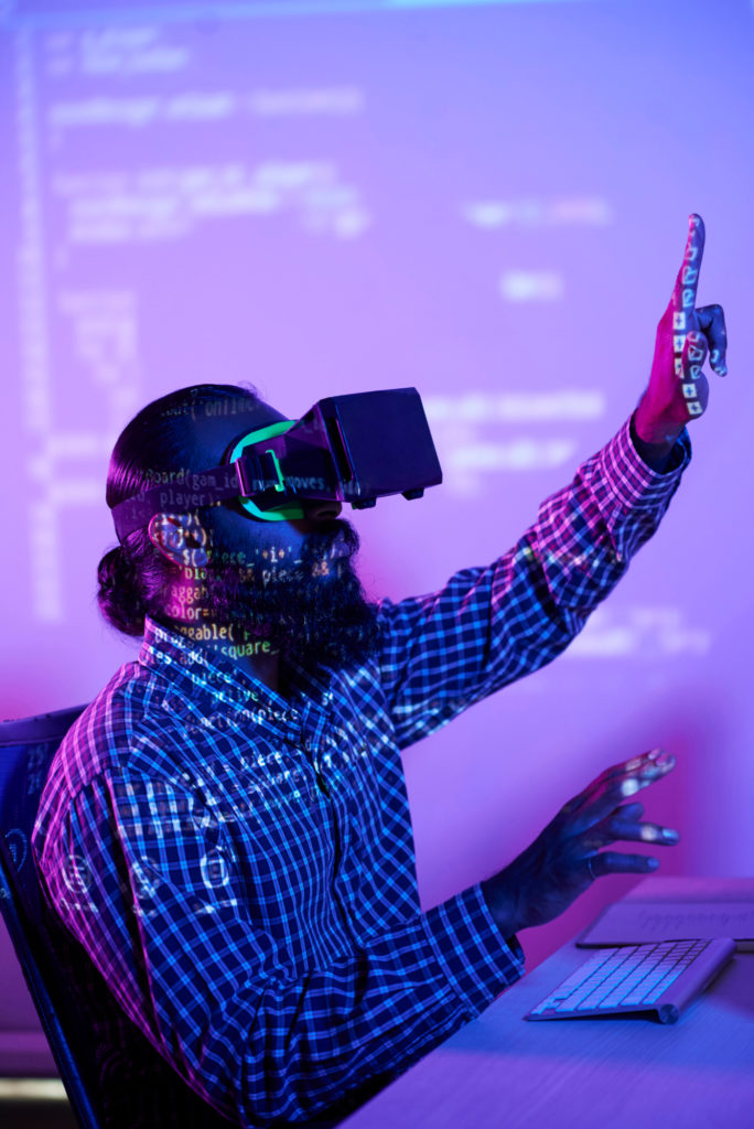 data storytelling - virtual reality and AI tools