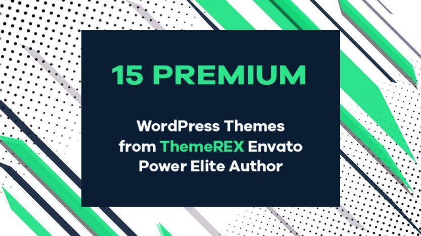 15 Premium WP Themes from ThemeRex, Envato Power Elite Author