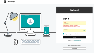 How to Login to Godaddy Email Account