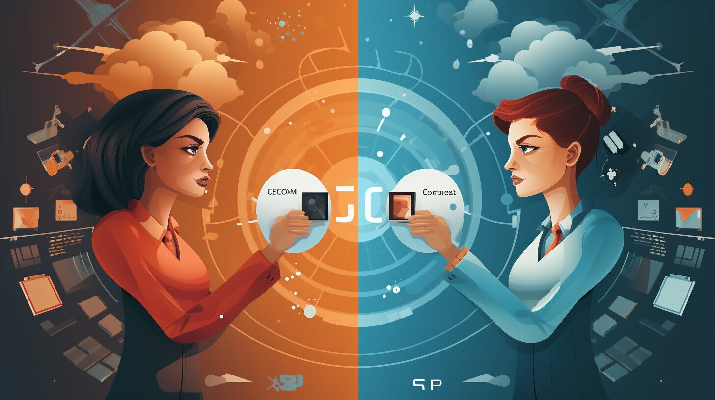 What is the (Real) Difference between ERP & CRM Software? - ERP vs CRM Software Current image: ERP vs CRM Software