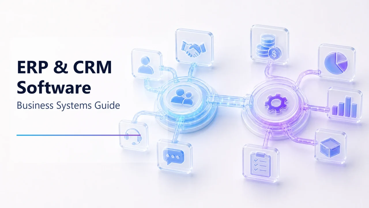 What is the (Real) Difference between ERP & CRM Software? - ERP vs CRM Software What is the (Real) Difference between ERP & CRM Software?