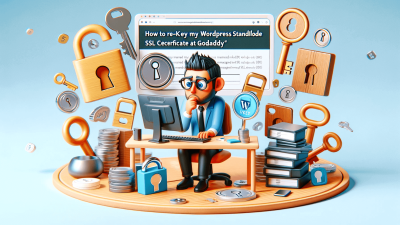 How to Re-key my Managed WordPress Standalone SSL Certificate at Godaddy