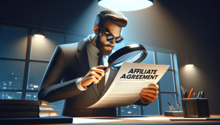 Affiliate Agreement monitoring