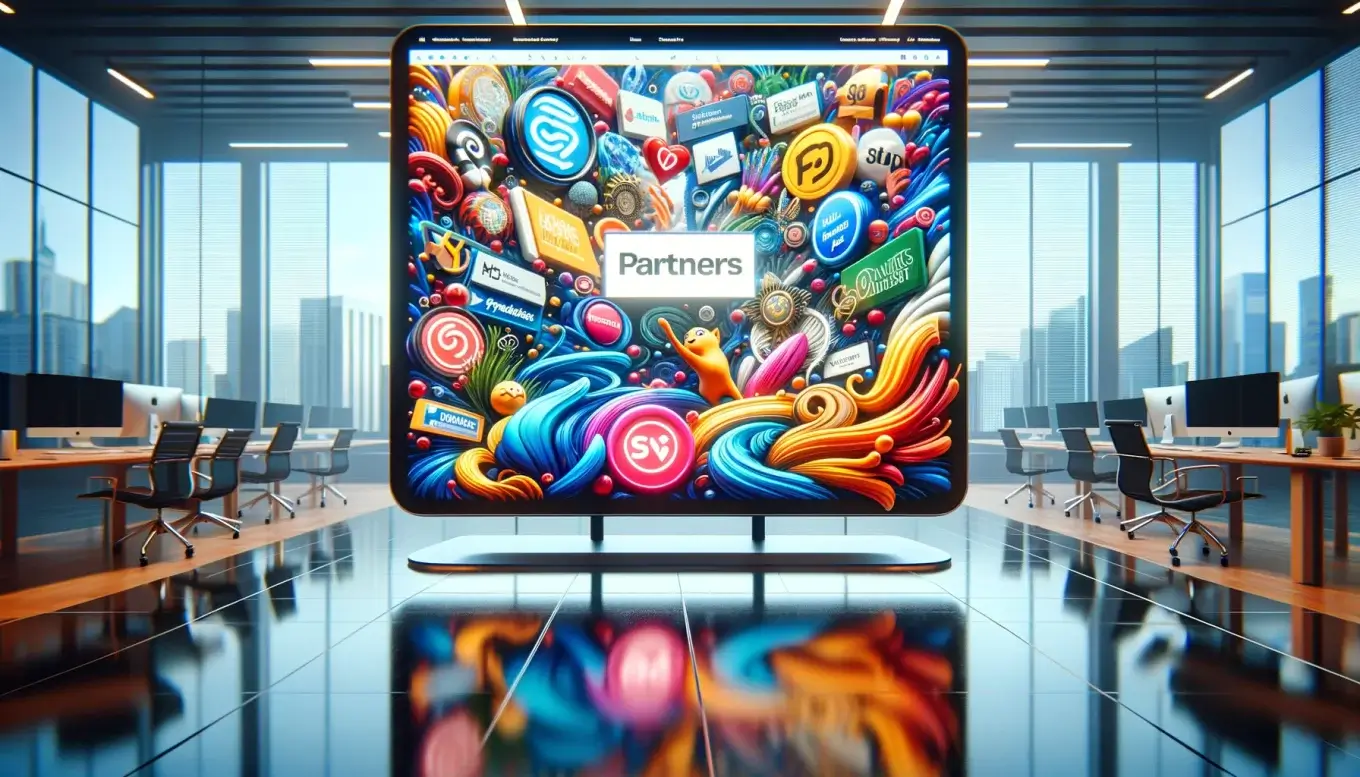 30 Best Partners -sivun suunnitteluesimerkkiä (joka muuntuu vuonna 2024) - kumppanuussivu
