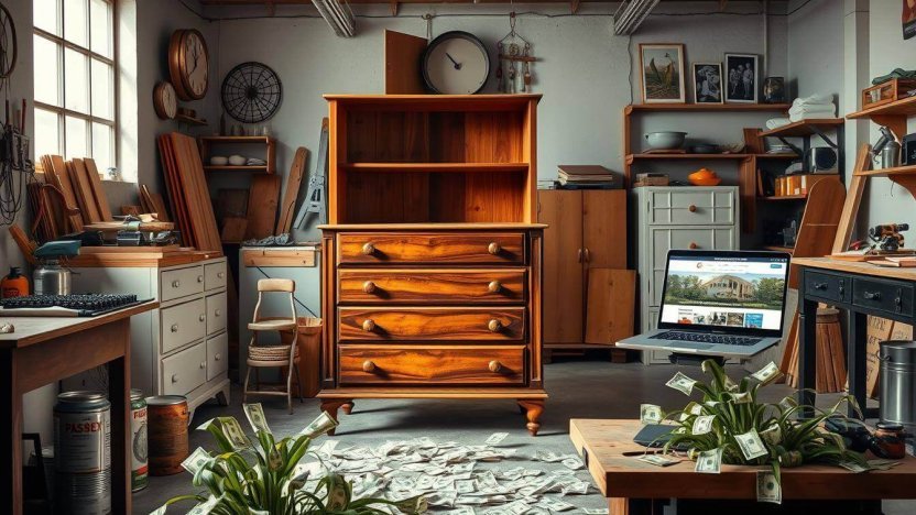 How to make money flipping furniture for profit