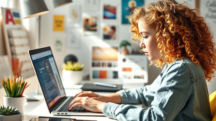 build portfolio site WordPress builder