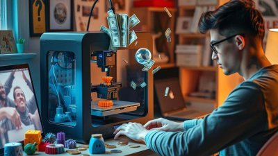 Ways to make money with a 3D printer at home
