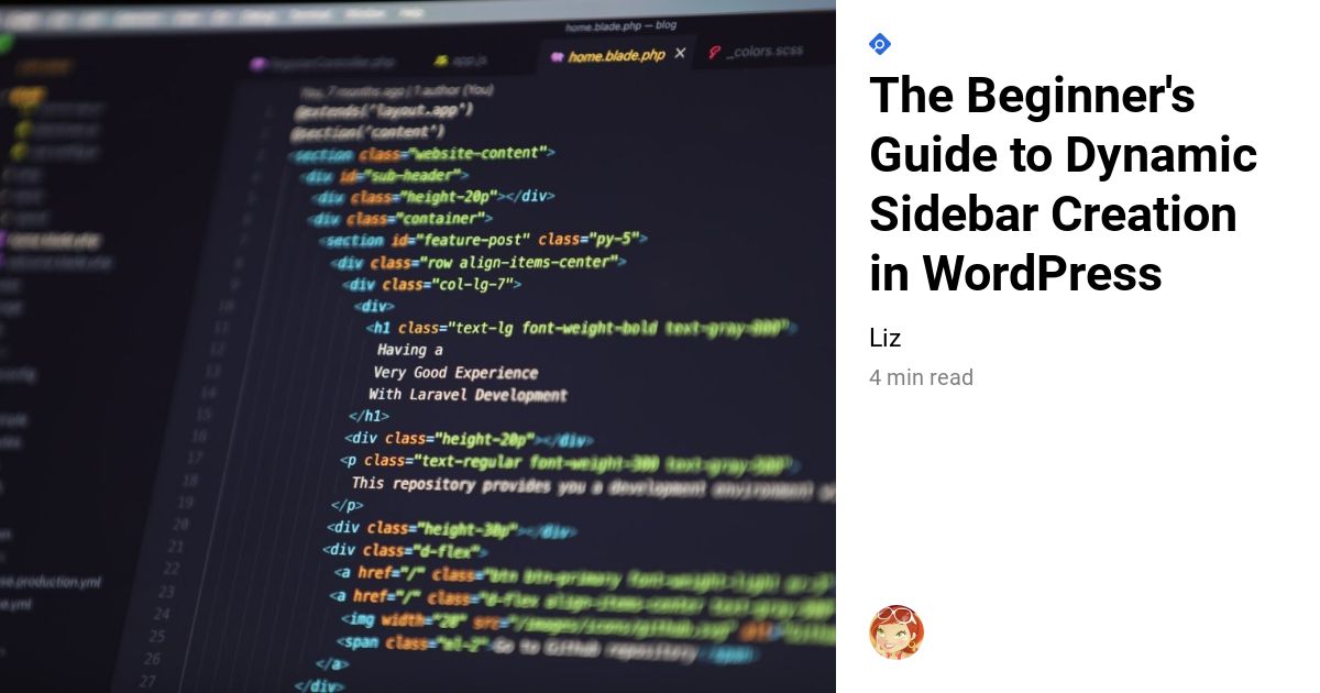 Dynamic Sidebar Creation In WordPress: The Complete Guide (2026 ...