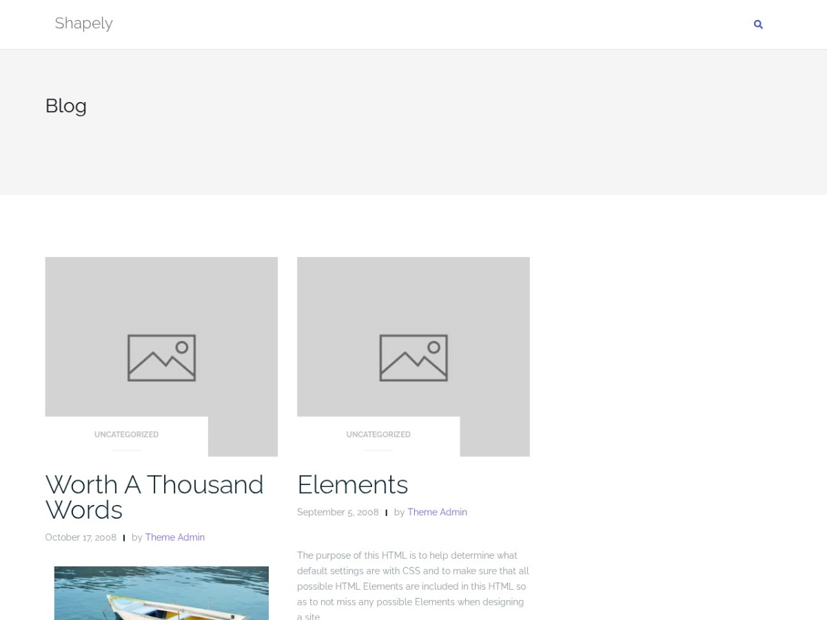 100 Best WordPress themes in 2026 - Free, Paid and Freemium - Shapely WordPress theme screenshot 2026