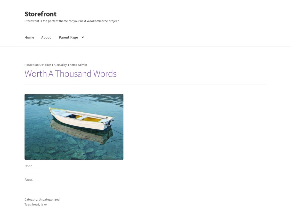 100 Best WordPress themes in 2026 - Free, Paid and Freemium - Storefront WordPress theme screenshot 2026