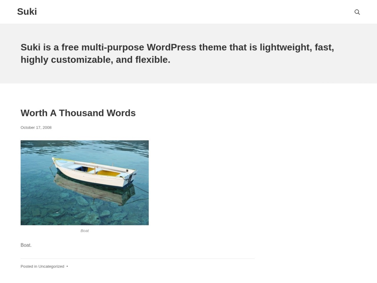 100 Best WordPress themes in 2026 - Free, Paid and Freemium - Suki WordPress theme screenshot 2026