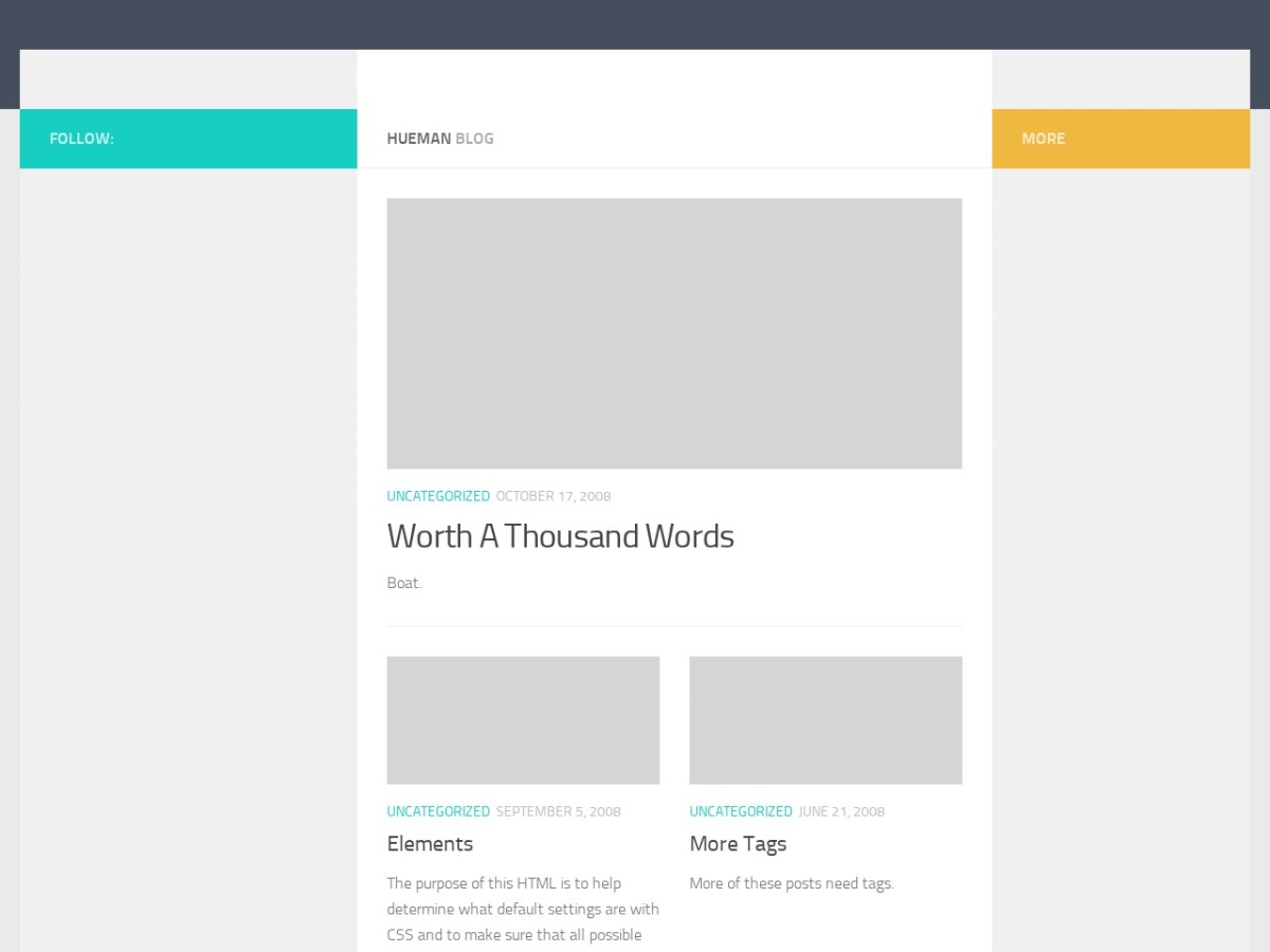 100 Best WordPress themes in 2026 - Free, Paid and Freemium - Hueman WordPress theme screenshot 2026