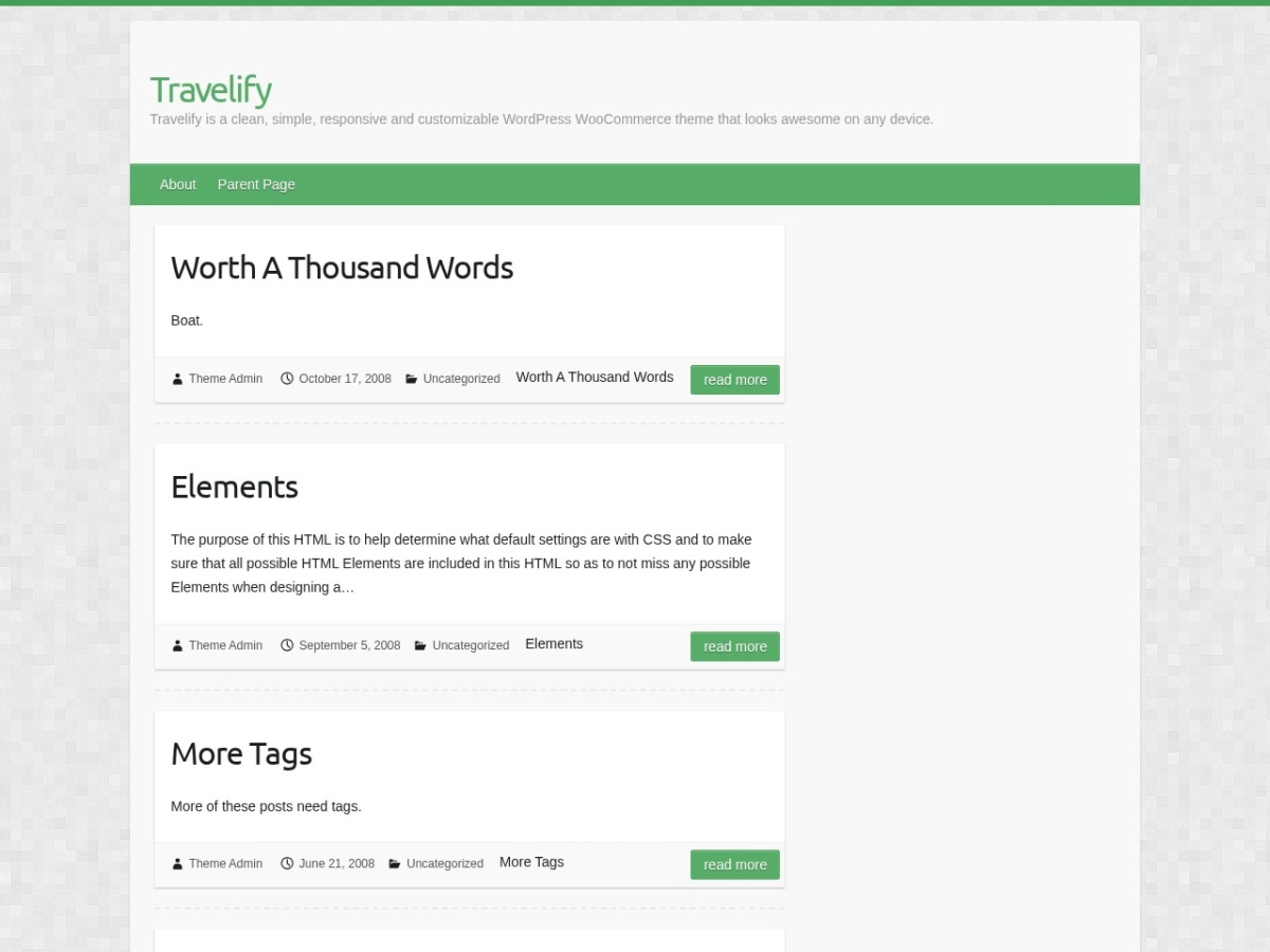 100 Best WordPress themes in 2026 - Free, Paid and Freemium - Travelify WordPress theme screenshot 2026
