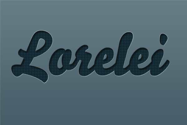 10 embossed text effect photoshop - Designed Stylish Embossed Text with Metallic Glow