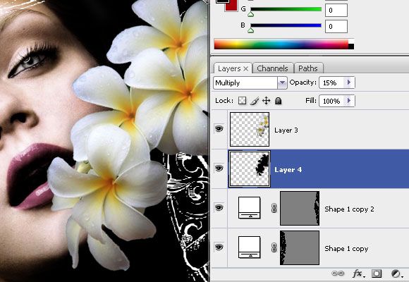 Design a Stunning French Perfume Advert Poster -