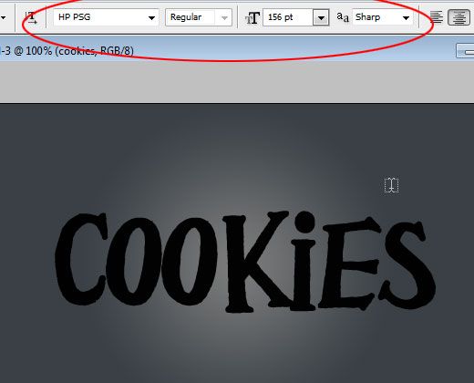 Sweet Cookies Text Effect in Photoshop For Beginners -
