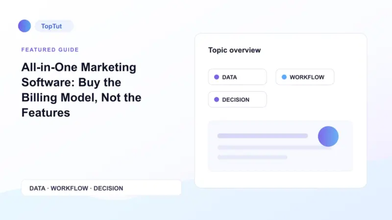 All-in-One Marketing Software: Buy the Billing Model, Not the Features - WordPress page builder mistakes All-in-One Marketing Software: Buy the Billing Model, Not the Features