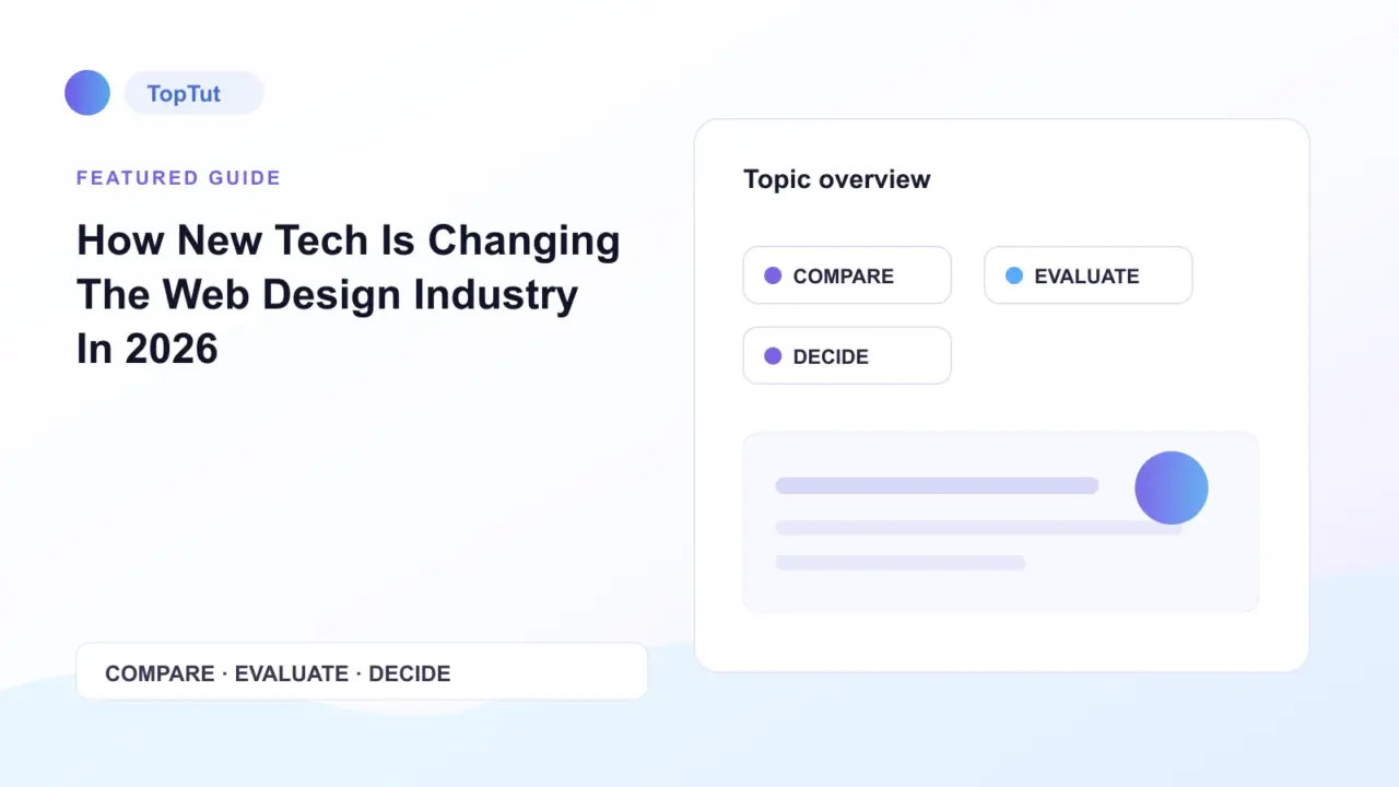 How New Tech Is Changing The Web Design Industry In 2026
