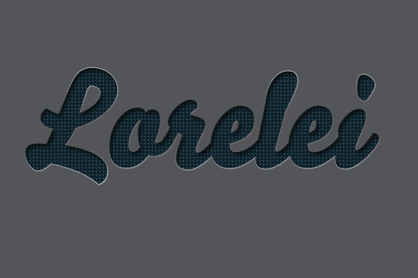 7 embossed text effect photoshop - Designed Stylish Embossed Text with Metallic Glow