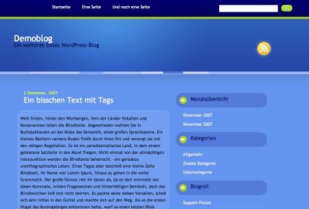 Adreu in 100 Excellent Free WordPress Themes