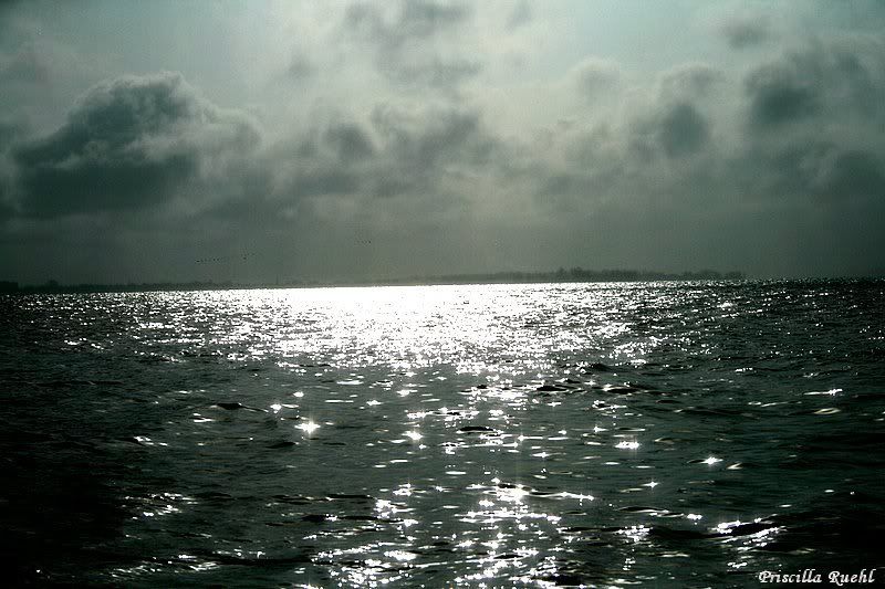 Design Dark Sea Ship Photo Manipulation Scene -