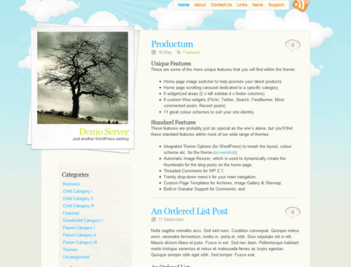 Polar in 40 Free High-Quality WordPress Themes