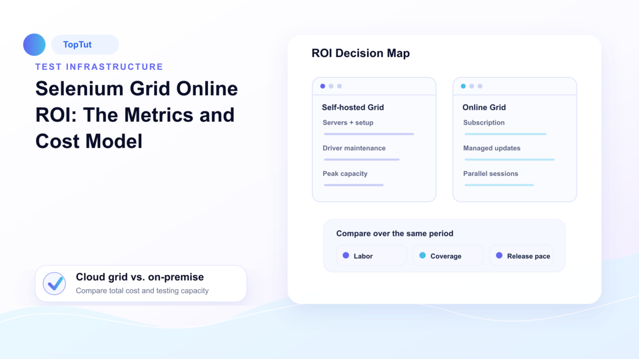 Selenium Grid Online ROI: The Metrics (and Cost Model) - Selenium Grid Online ROI: The Metrics (and Cost Model)